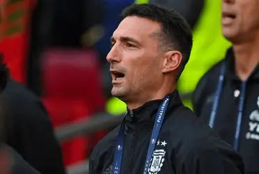 In tears, the coach of the Argentine team left a message to the fans.