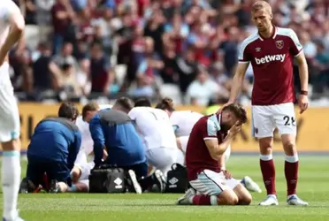 Ashley Westwood's shocking injury in the Premier League