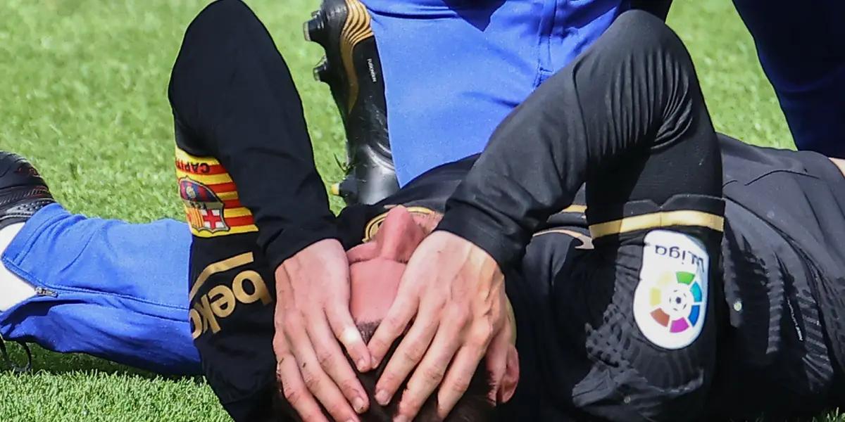 In the meeting that Barcelona visited Villarreal, the Argentine received a very harsh infraction