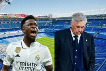 In the preseason, Vinicius gives Ancelotti the worst news