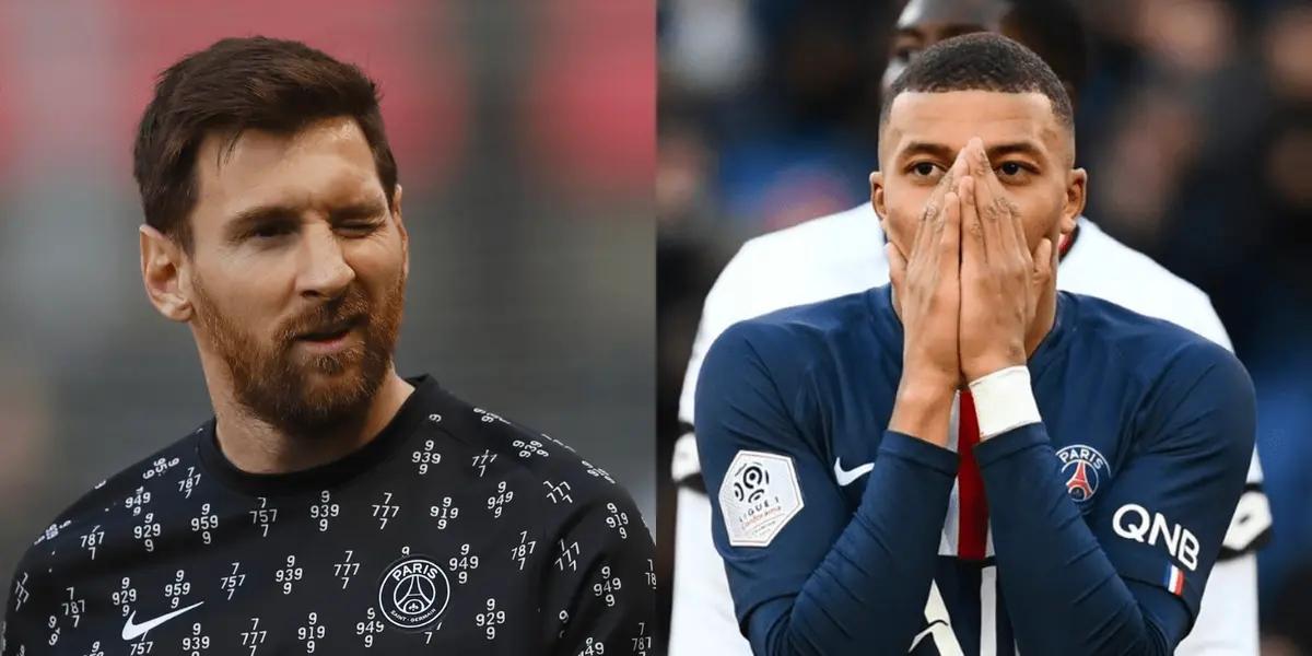 In the promotional poster for the World Cup, Leo appears as the main center of attention