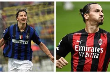 In today's 3-3 draw between AC Milan and AS Roma not only Ibrahimovic has scored his 58th goal for the AC Milan, but he also surpassed the 57 goals he had scored at Inter.