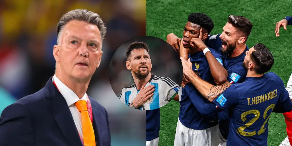 In true Dutch style, Theo Hernández referred to the final against Argentina and ignored the Albiceleste captain