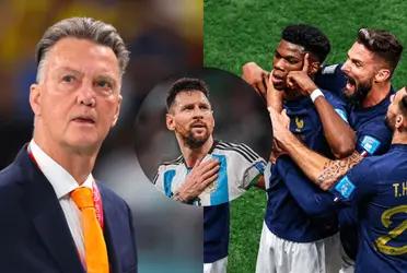 In true Dutch style, Theo Hernández referred to the final against Argentina and ignored the Albiceleste captain