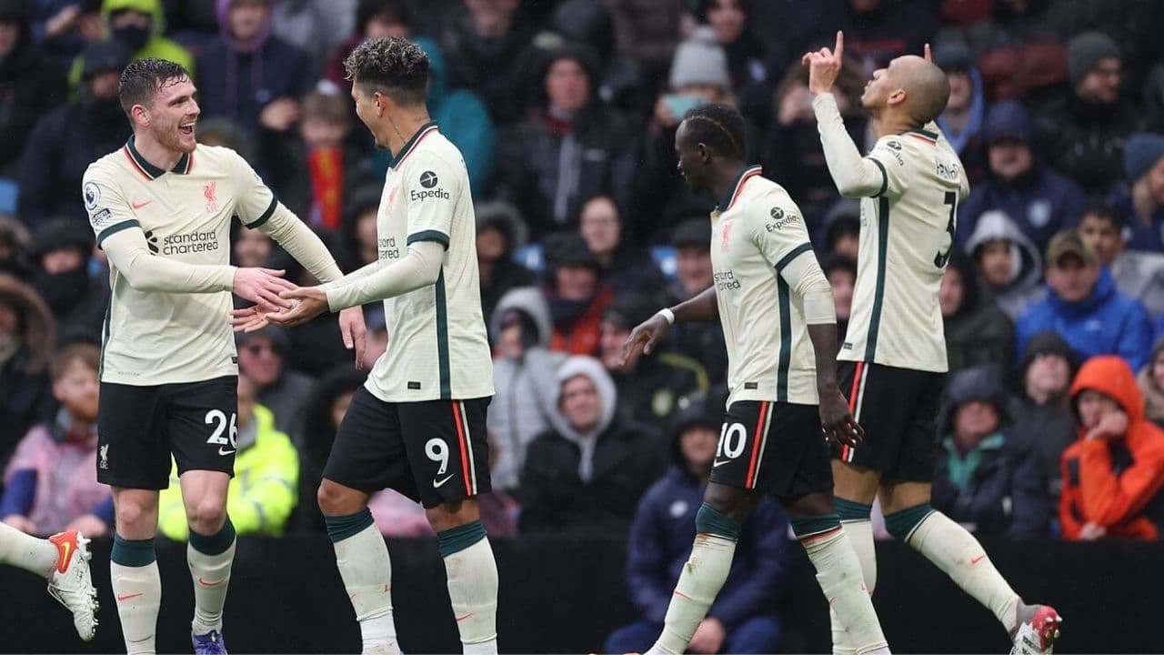 In two halves, Fabinho made it 1-0 as Liverpool claimed victory over Premier League bottom side, Burnley.