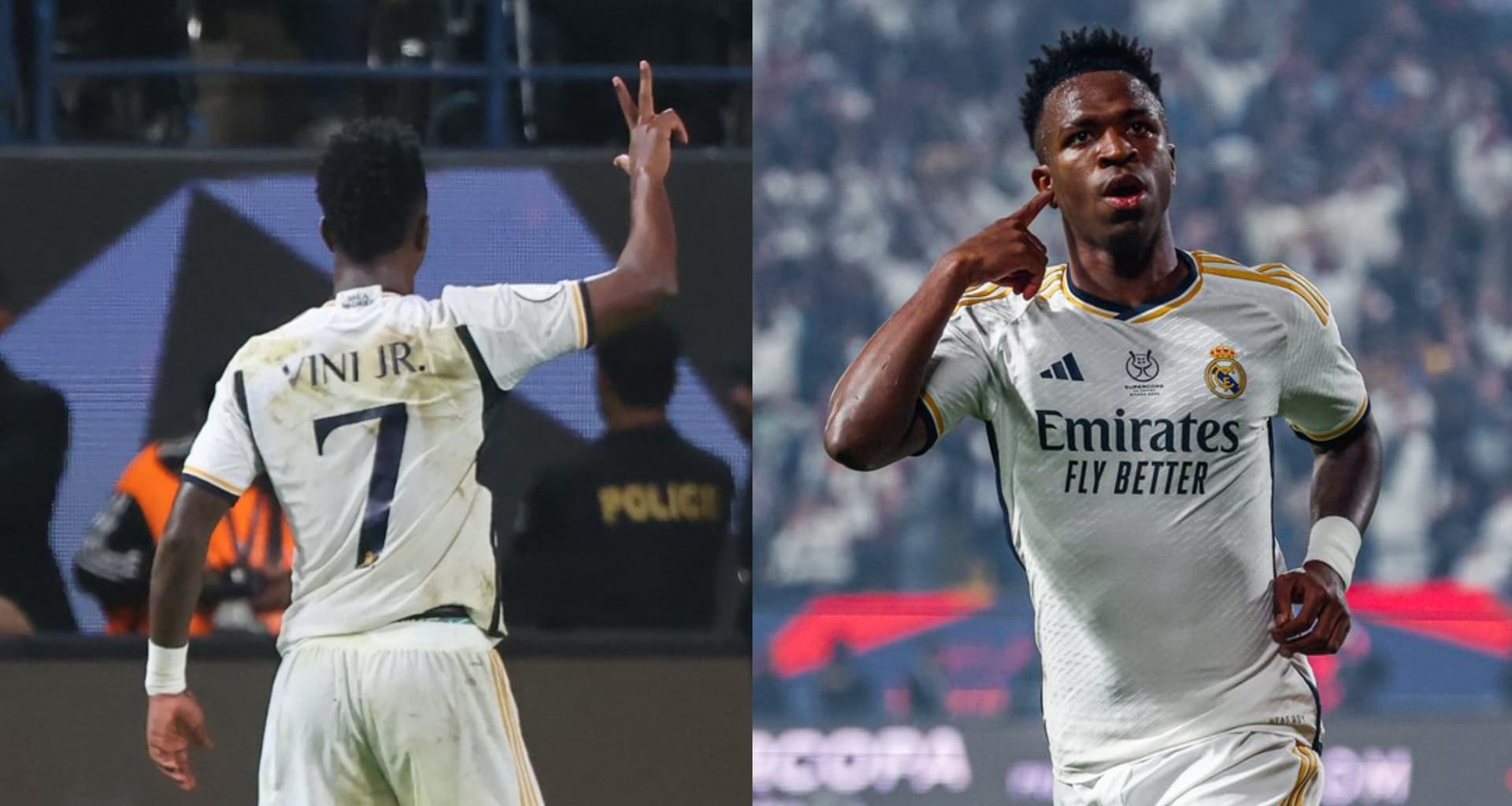 Incredible, Vinicius Jr's Hat Trick against Barcelona in the Super Cup final