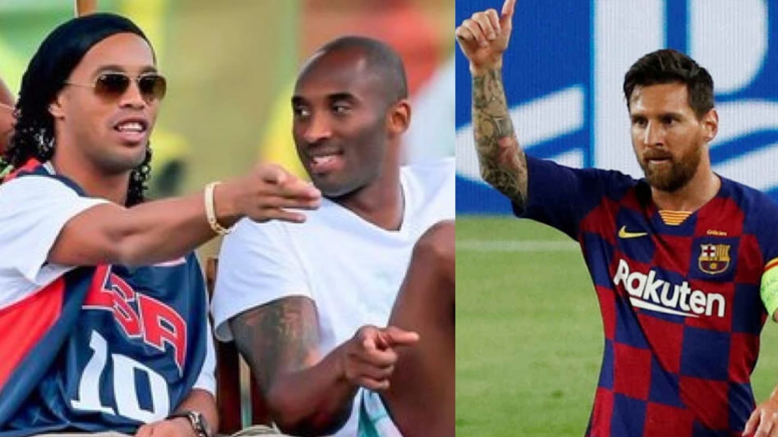 Incredibly, Ronaldinho along with Kobe Bryant knew many years before how Lionel Messi's career would end at FC Barcelona and it is surprising that they have seen it before the rest.