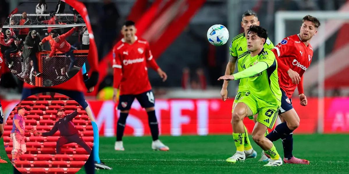 Independiente vs U. de Chile. Fhoto: Score