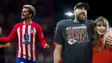 Instead of attending the Grammys, Travis Kelce received this gift from Griezmann