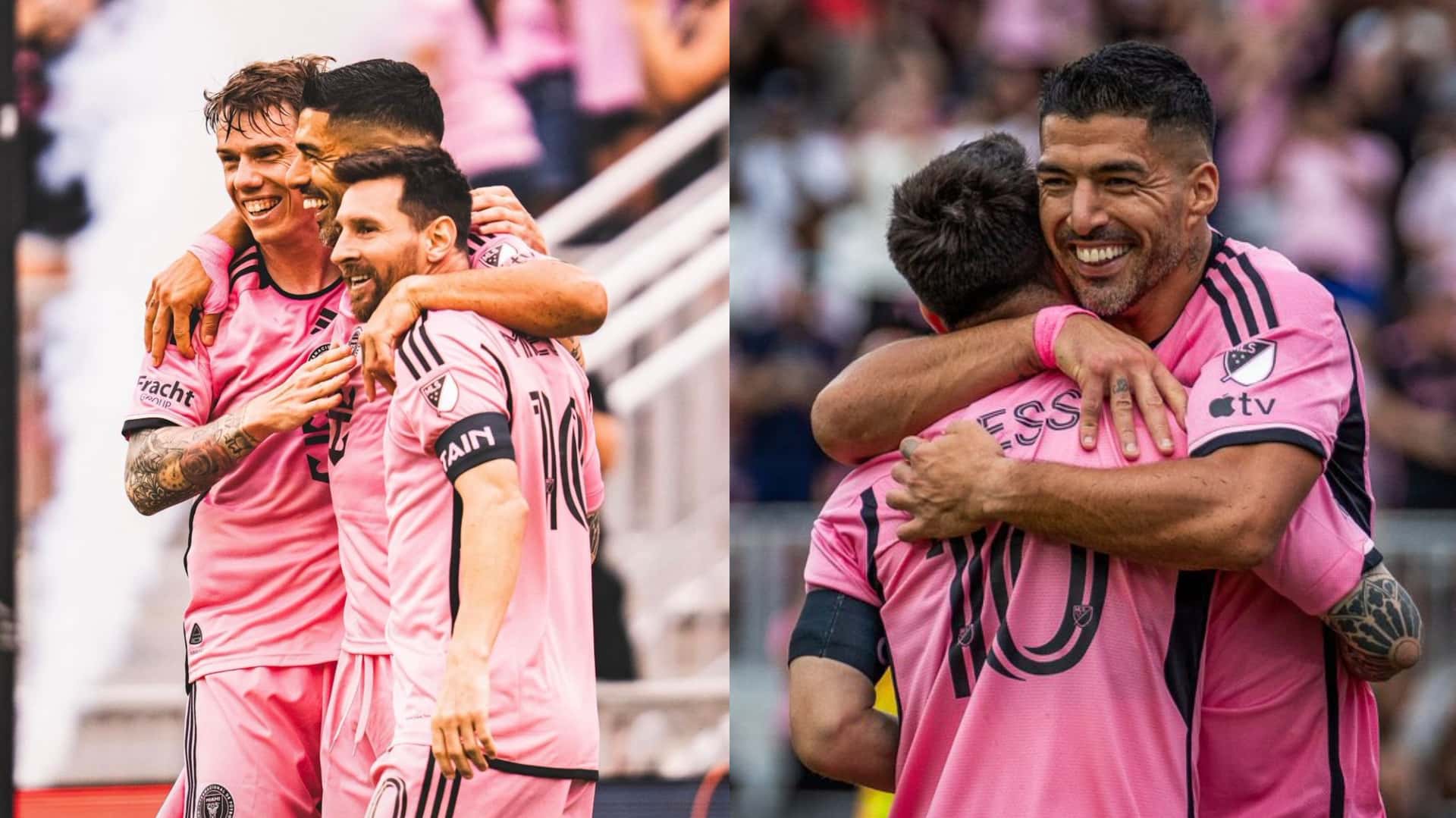 Inter Miami beats Orlando City 5-0 as Luis Suarez and Messi scores a brace.