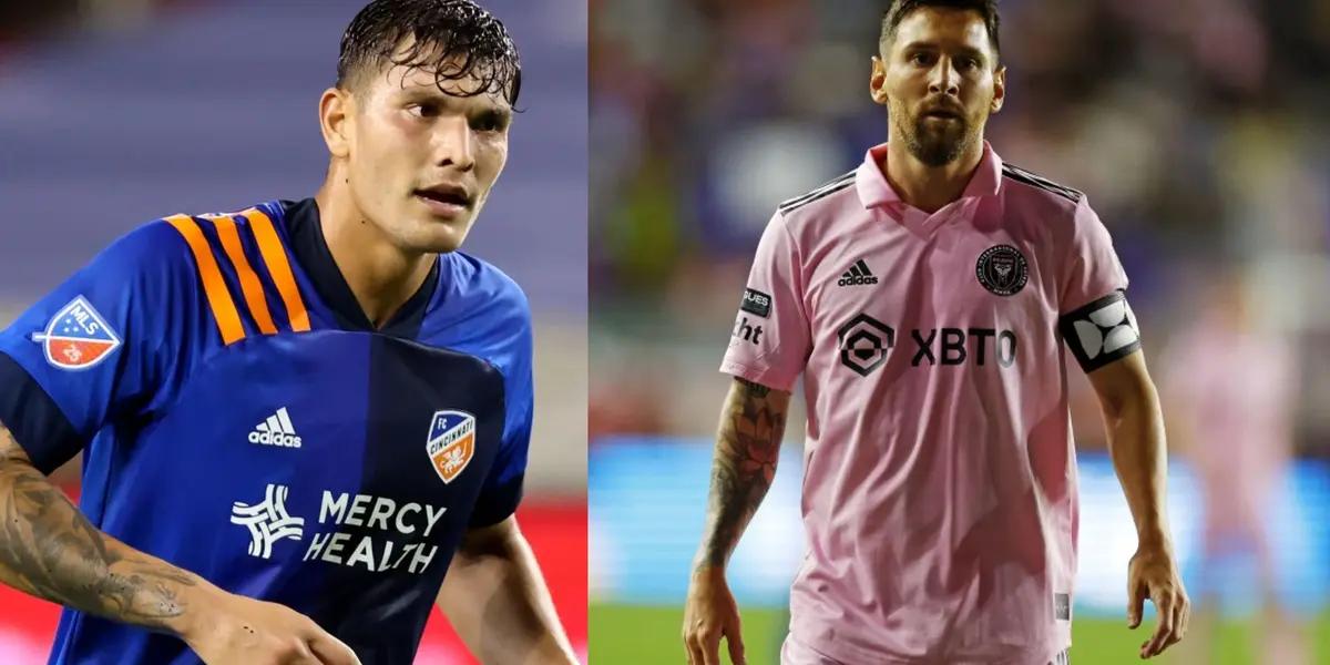 Inter Miami is having a hard time against Cincinnati FC