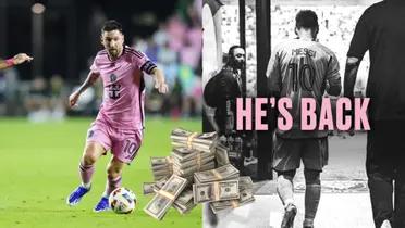 Inter Miami will welcome back Lionel Messi tomorrow in the MLS.