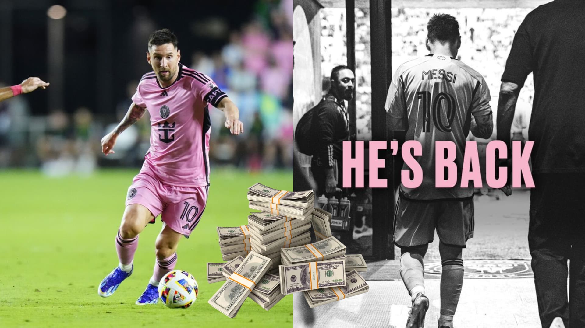 Inter Miami will welcome back Lionel Messi tomorrow in the MLS.