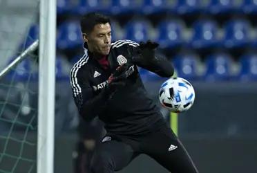 Is the third game that Ochoa doesn’t start.