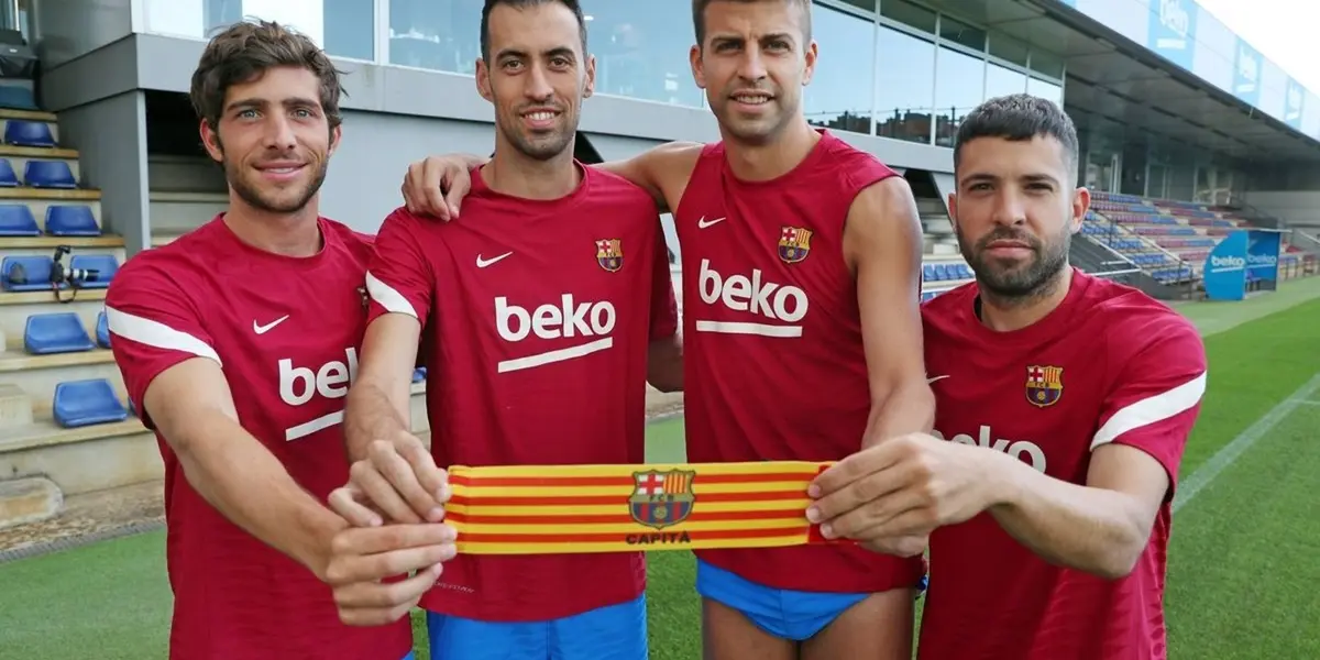 It is already official. The Barça club announced its new distribution of those who will wear the captain's armband, which was in the hands of Leo since 2018. Alba, the new guest.
