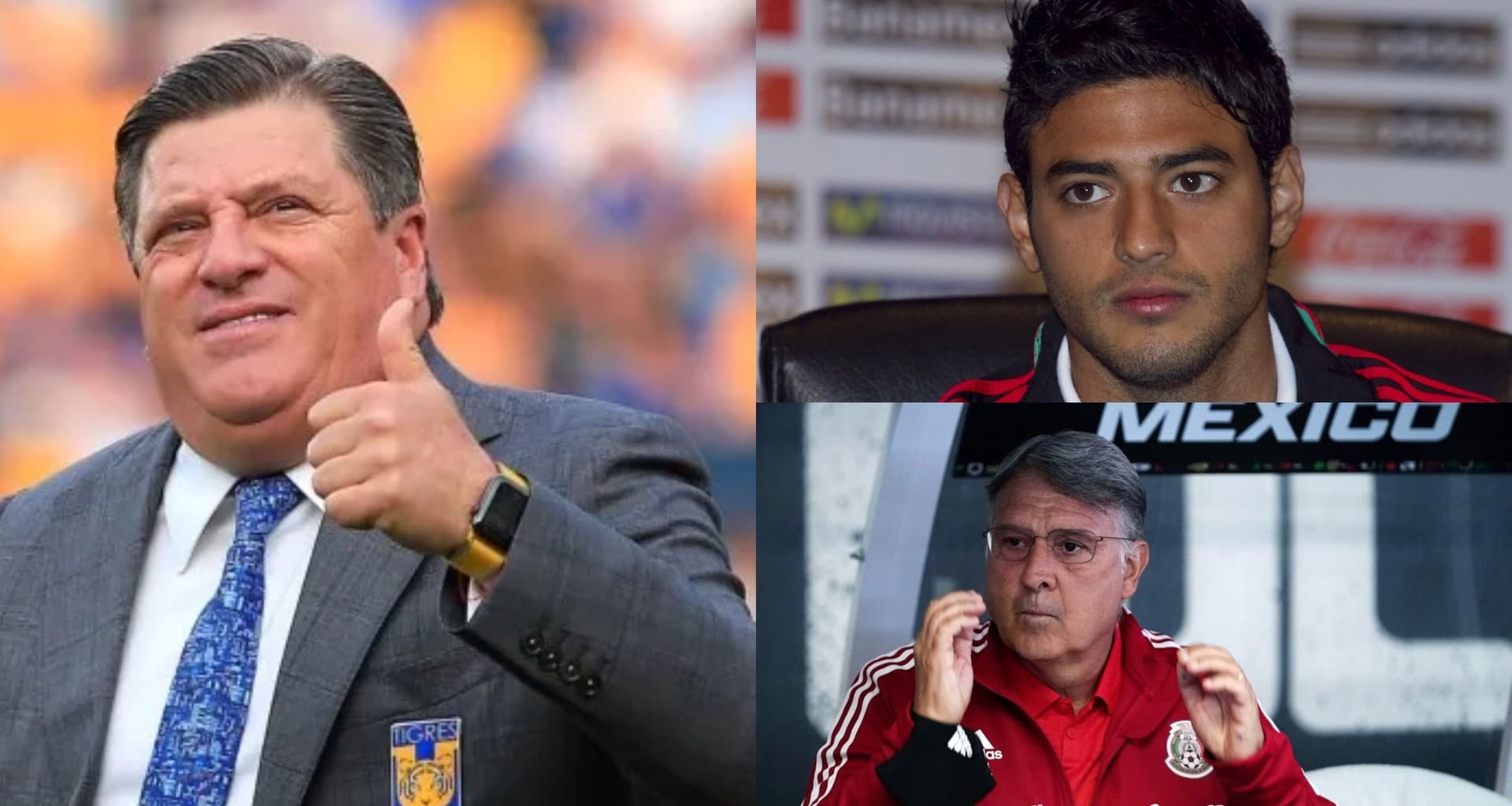 It is leaked that Miguel Herrera has already said yes to Mexico's national team and the first to return is Carlos Vela.