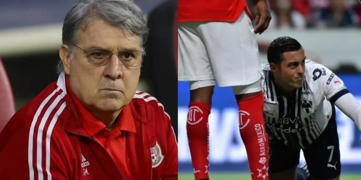 It looked like a not-so-serious injury, but now it will keep him out of the World Cup. Martino is already preparing his substitute.