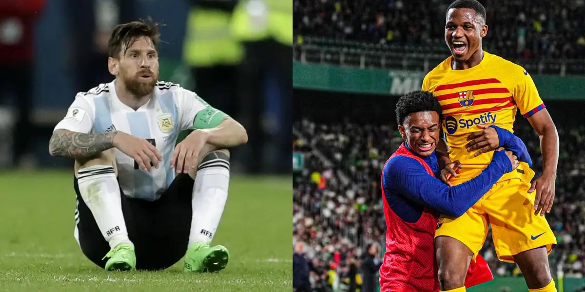 It seems as if this player was going to be the next Messi, but he failed and now may leave Barcelona.