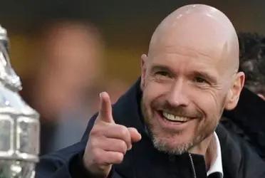 It seems like Ten Hag is not counting enough with the youngsters