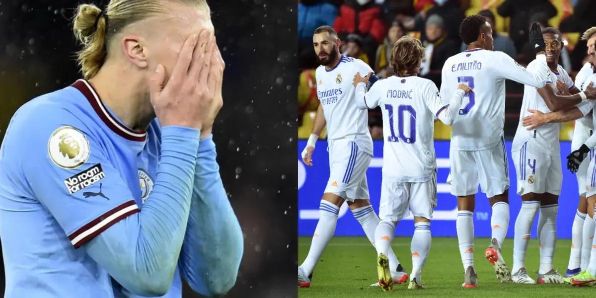 It seems that because of this decision Haaland could not continue at Real Madrid