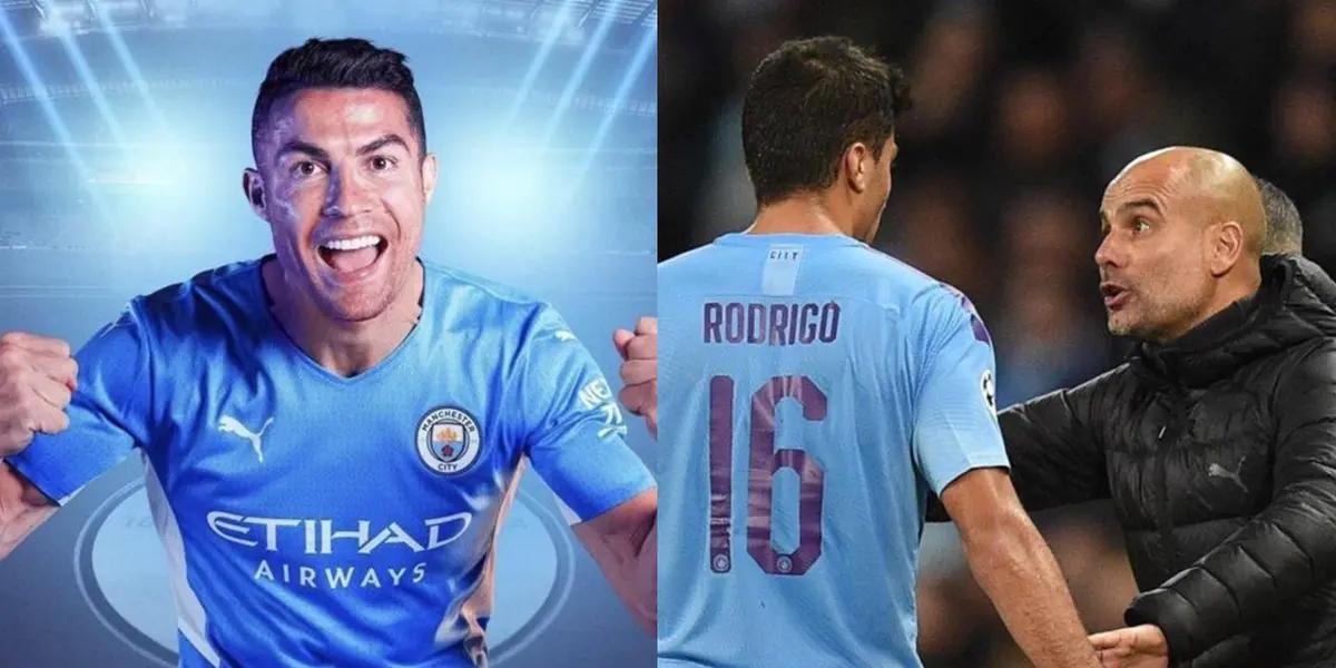 It seems that Ronaldo became an option for Manchester City and Guardiola would take out this player