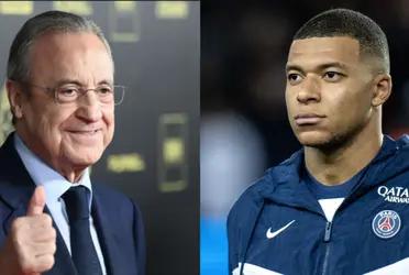 It seems that the future of Kylian Mbappé could be at Real Madrid and Florentino knows it