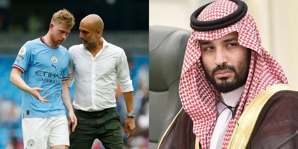 It seems that this decision by Kevin De Bruyne would surprise Guardiola