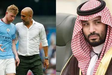 It seems that this decision by Kevin De Bruyne would surprise Guardiola