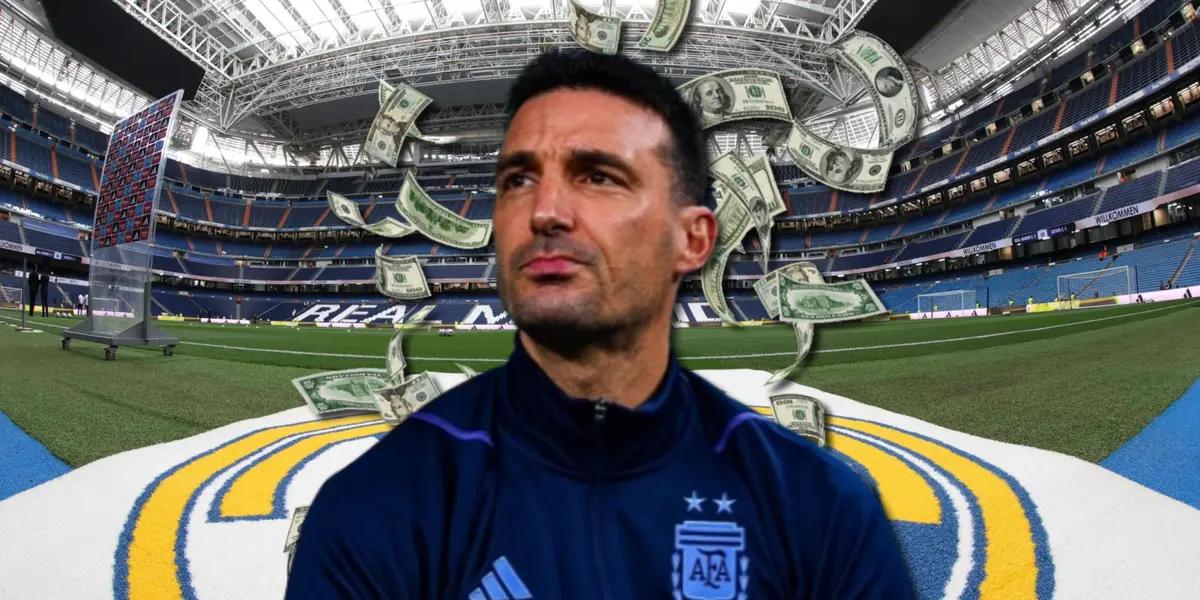 It was announced that Real Madrid would be interested in signing Lionel Scaloni as coach in 2024.