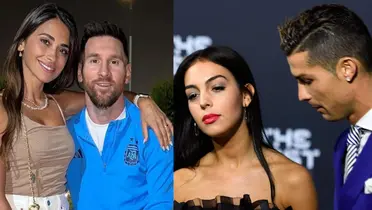 While Messi is happy with his wife, Cristiano's awkward moment with Georgina