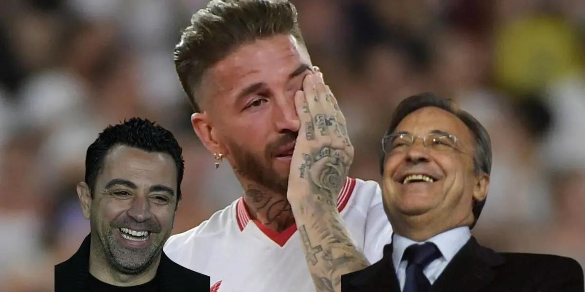 It was definitely a very bad night for the Spanish centre back