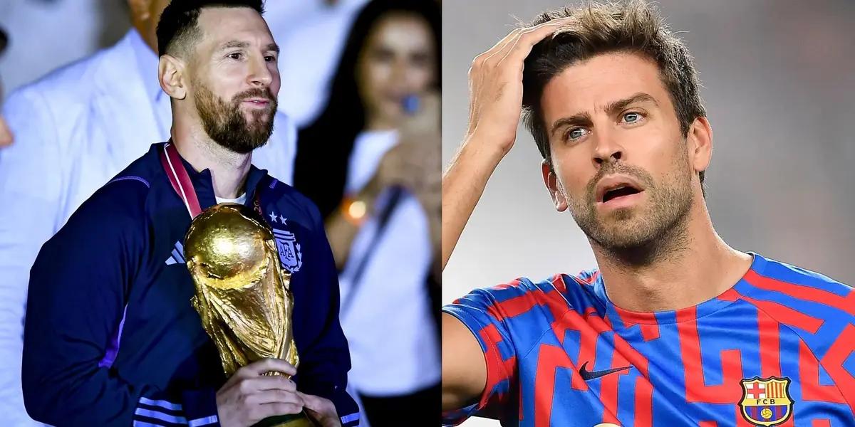 It was leaked that the Spanish defender could travel to Spain, despite the alleged bad relationship with Messi