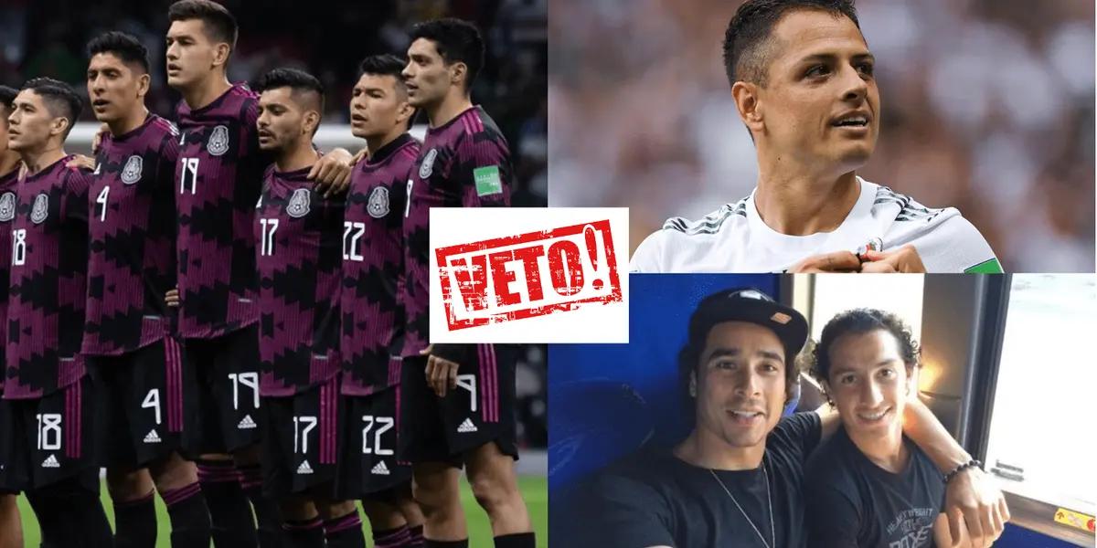 It was learned that a Tri player openly supports Javier Hernandez, Ochoa and Guardado would again prepare a veto and it is not Hector Moreno.