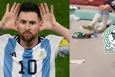 It was not enough to step on the Tri jersey, Messi and his new pearl in the middle of the World Cup, which generates controversy