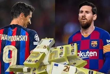 It was revealed that the Pole is the player who earns the most at FC Barcelona