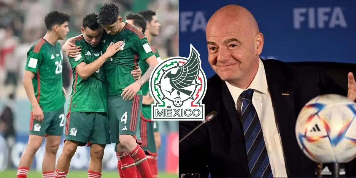 It wasn't enough with the discrimination and shouting, now FIFA gives Mexico the last blow, all because of Martino