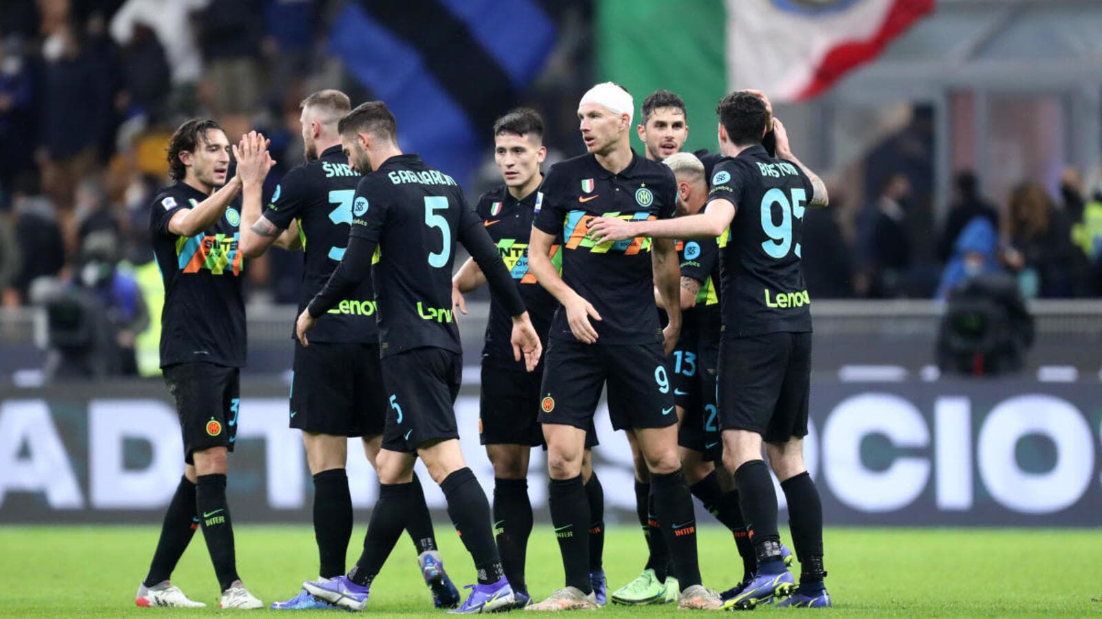 Italian club Inter Milan are set to pocket over a million euros on ticket sales for their Champions League match.