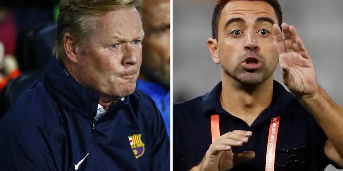 It's all but confirmed that Xavi Hernandez will take over as Barca's manager after Al Sadd's statement, see the similarities he shares with Ronald Koeman.