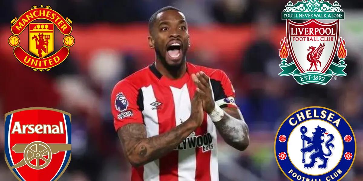 Ivan Toney's performance has all these clubs on the lookout