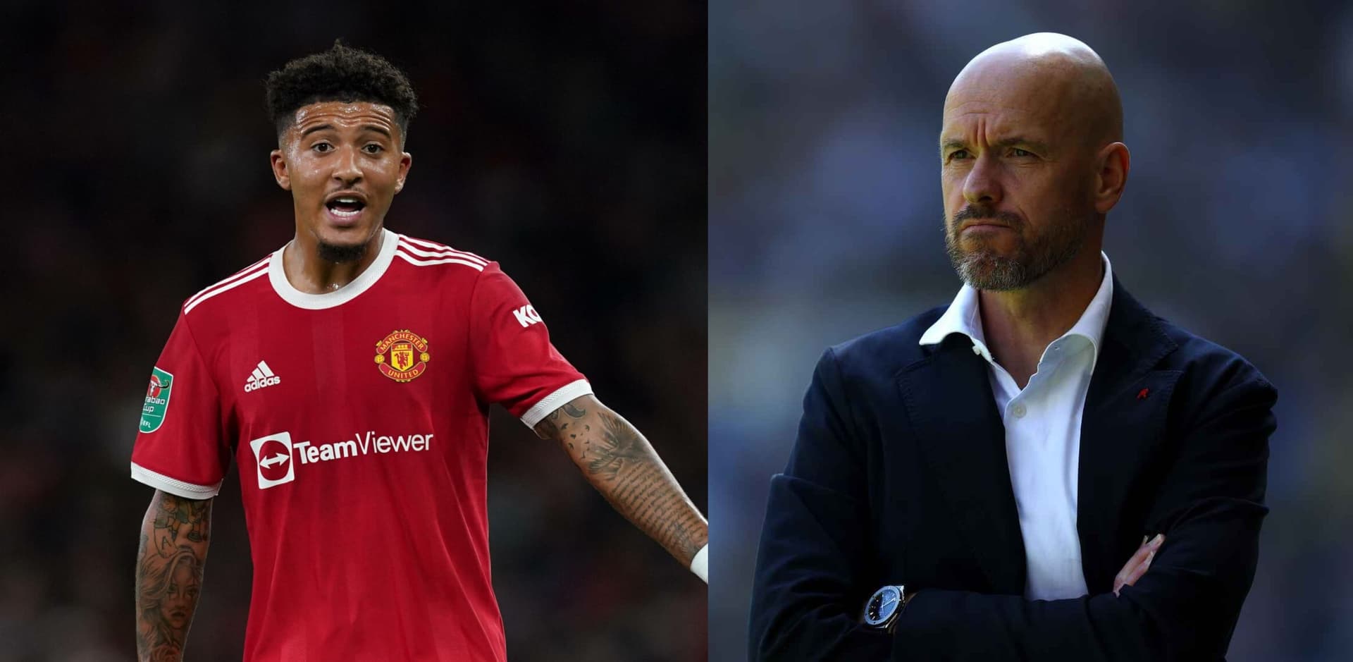 Jadon Sancho is going through a great moment, but Ten Hag sends him a warning message.