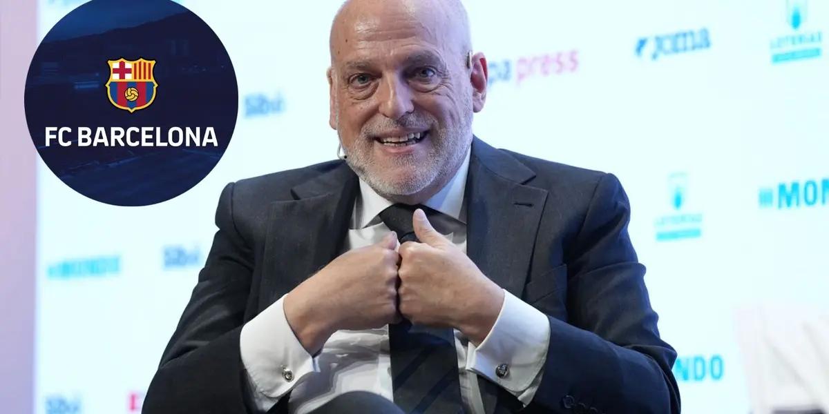 Jaier Tebas. Photo Barca Blaugranes