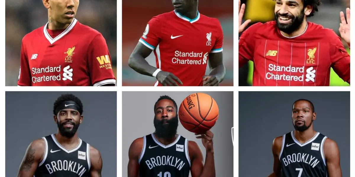 James Harden has shocked NBA’s transfer market moving to Brooklyn Nets joining Kyrie Irving and Kevin Durant. On the other end, Mo Salah, Roberto Firmino and Sadio Mane raise their eyebrows.