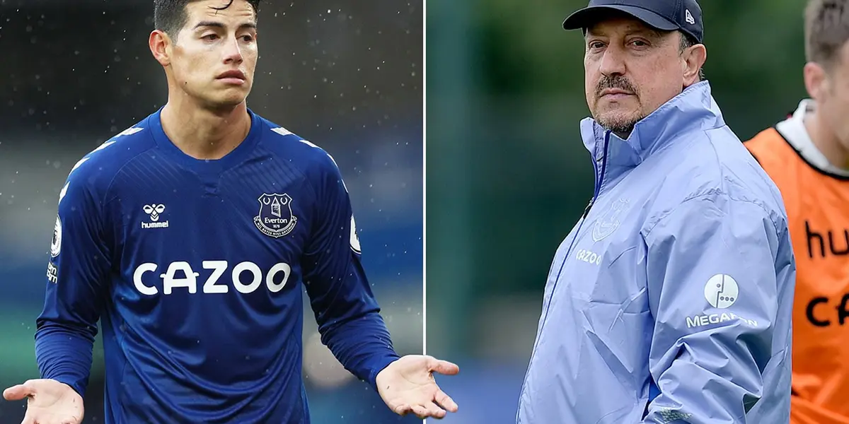 James Rodríguez's cycle at Everton ended and, with this, Rafa Benitez is already thinking about filling the void left by the Colombian in the squad.