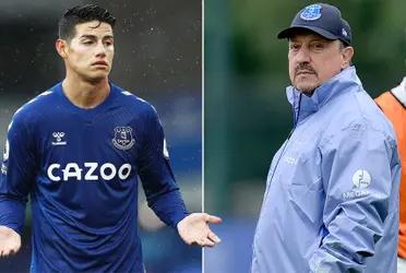 James Rodríguez's cycle at Everton ended and, with this, Rafa Benitez is already thinking about filling the void left by the Colombian in the squad.