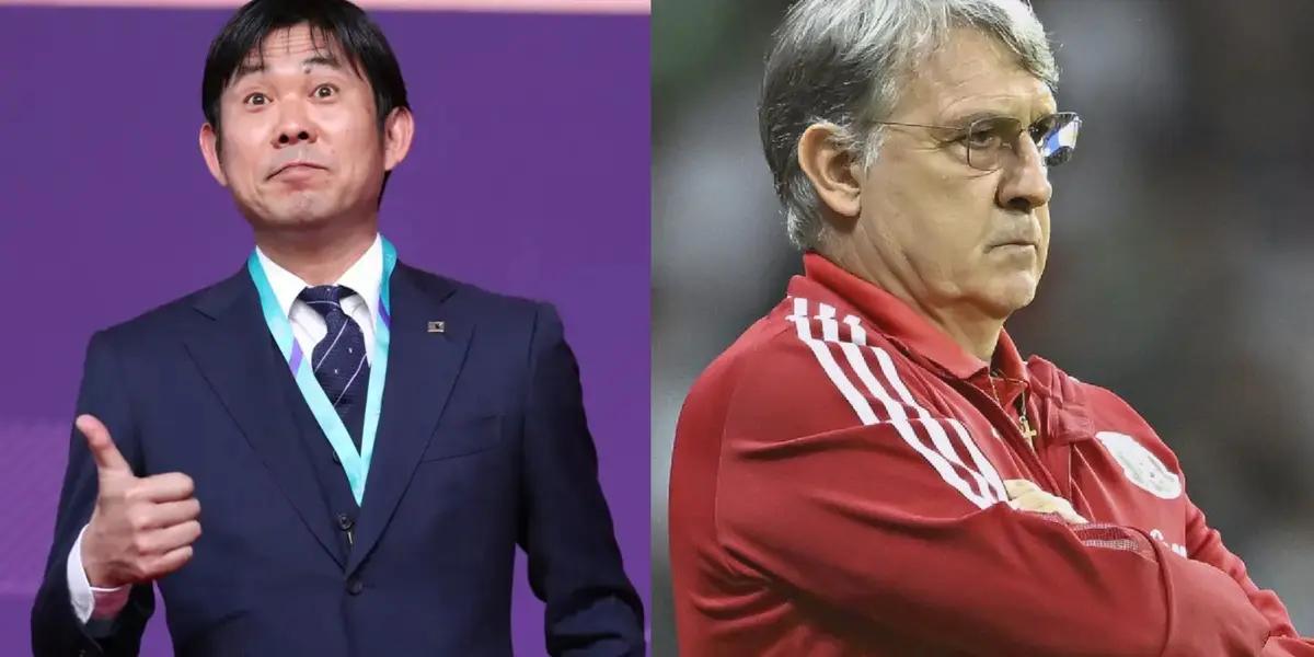 Japan's coach went viral, for his work and for apologizing to the fan for failing in the penalty shootout series, this is the difference with Martino's salary