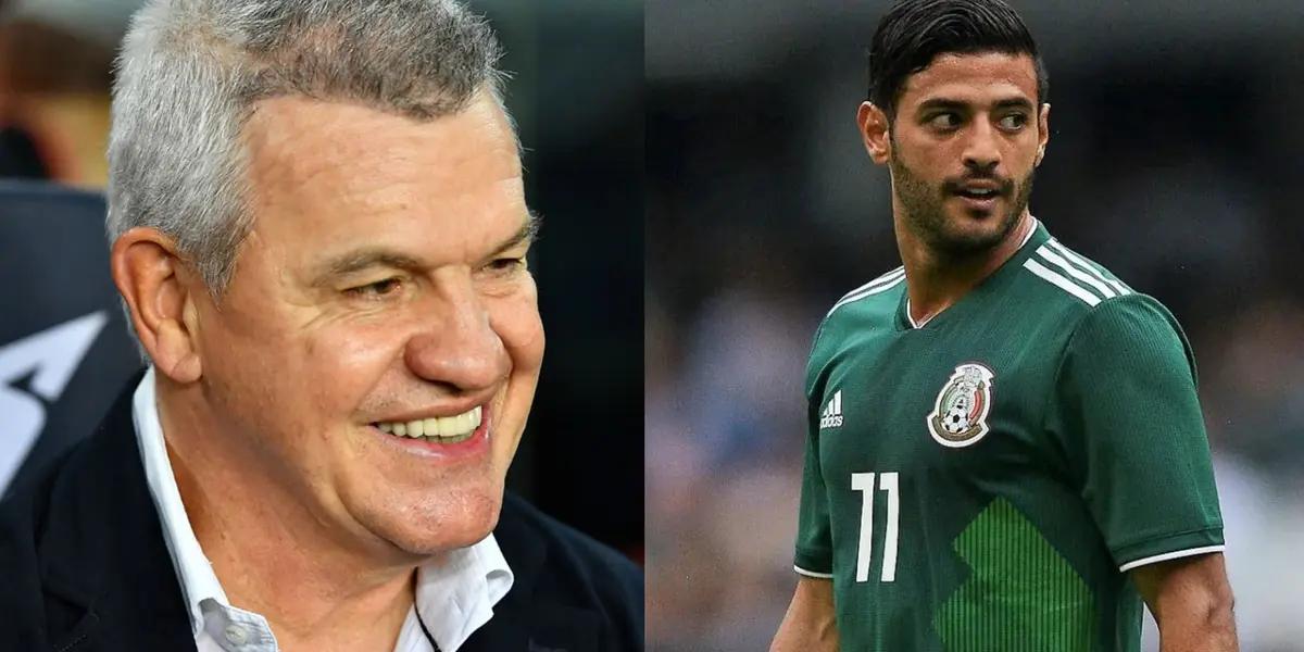 Javier Aguirre spilled the beans. He exposed the real problem as to why Vela's absence and why his presence in El Tri is over