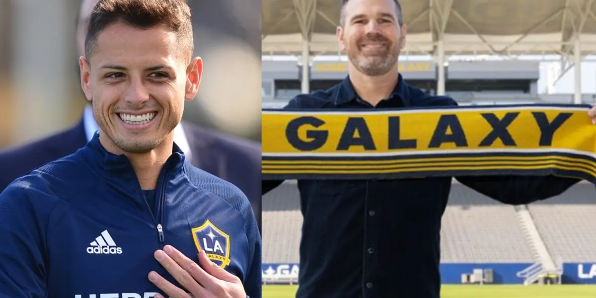Javier “Chicachirto” Hernandez gave a particular welcome to Greg Vanney after LA Galaxy announced his contact and was a surprise because with Barros Schelotto he never did something like that