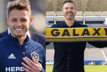 Javier “Chicachirto” Hernandez gave a particular welcome to Greg Vanney after LA Galaxy announced his contact and was a surprise because with Barros Schelotto he never did something like that