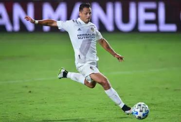 Javier Chicharito Hernández continues to prove to be on fire in this MLS season and on the last day he converted a taco goal in the 1-1 draw of the LA Galaxy against the Seattle Sounders.