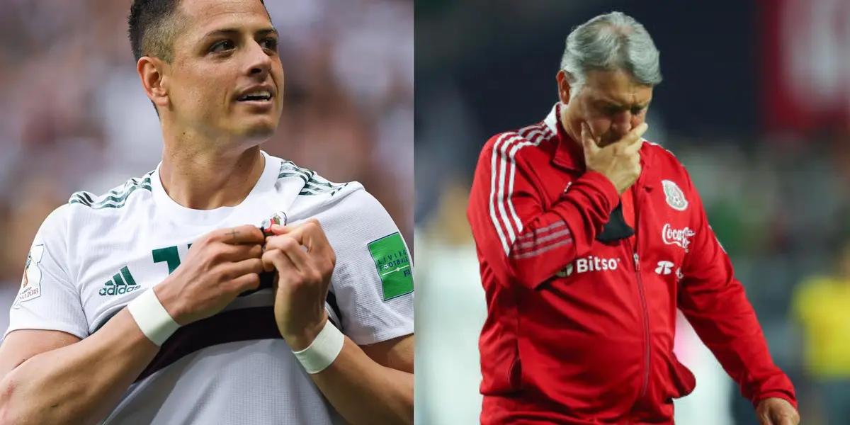 Javier Hernandez and the best news coming for his potential return. Gerardo Martino trembles with impotence.